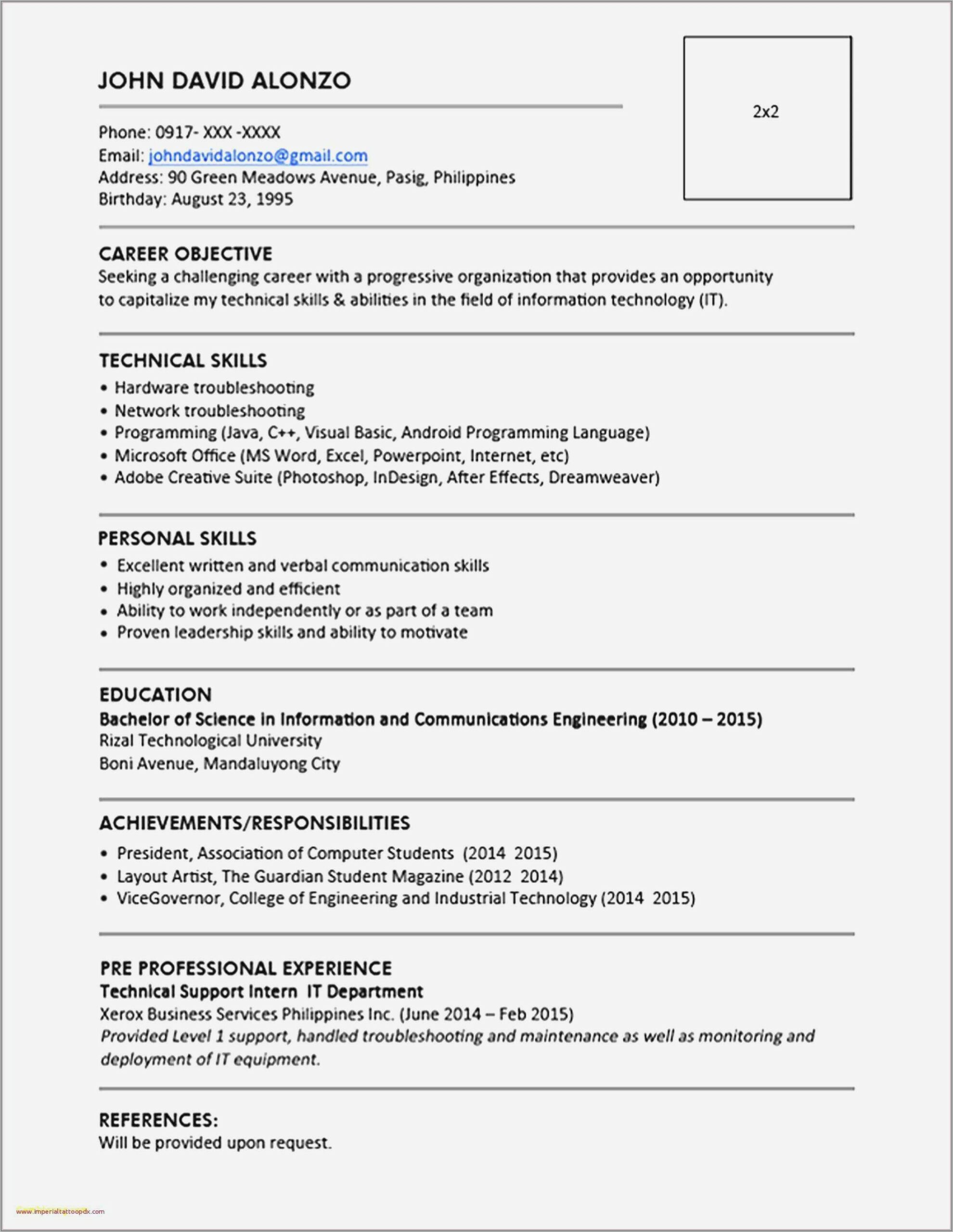Download Resume Templates For Word 2010