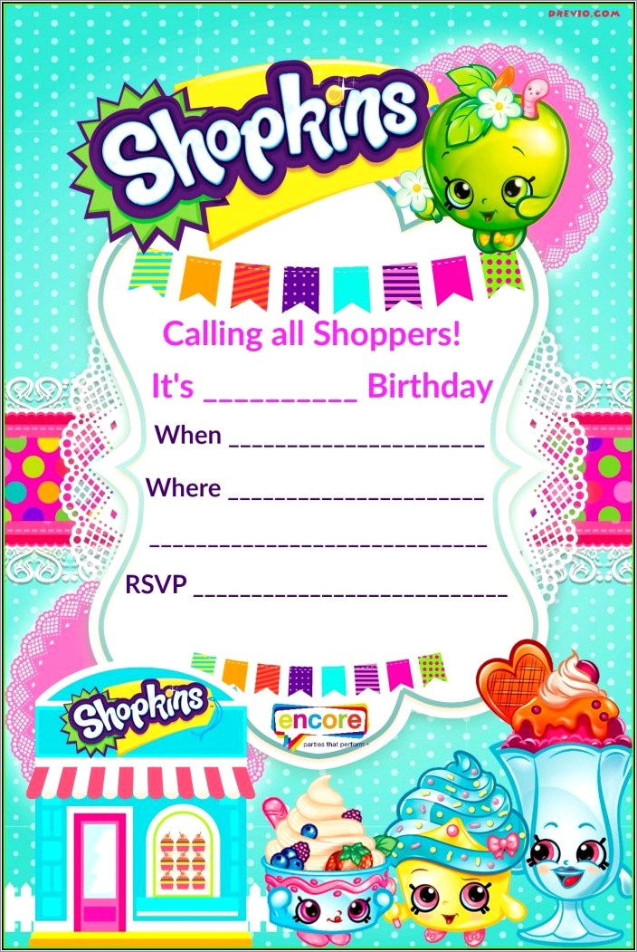 Downloadable Free Editable Birthday Invitations