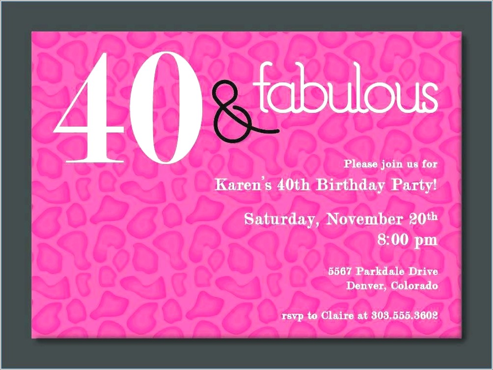 Downloadable Surprise Birthday Invitations Templates Free