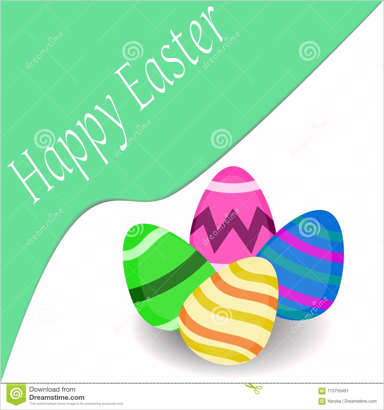 Easter Egg Hunt Invitation Template