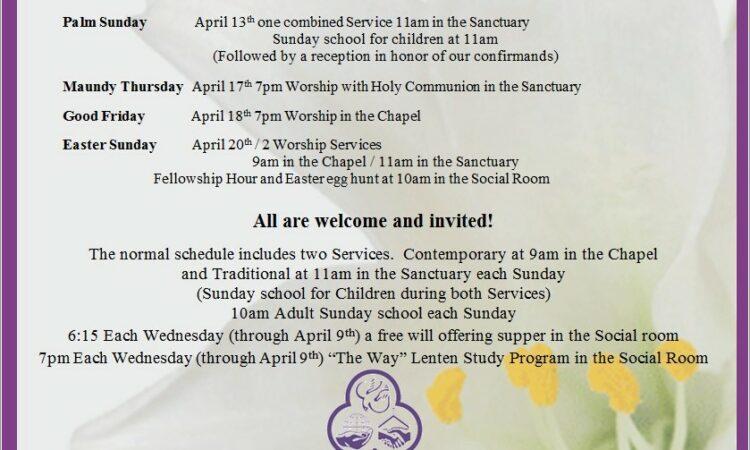 Easter Sunday Invitation Wording