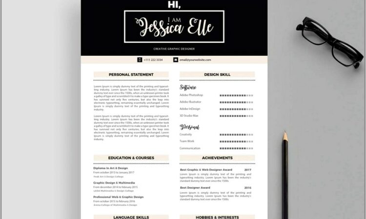 Editable Free Creative Resume Templates