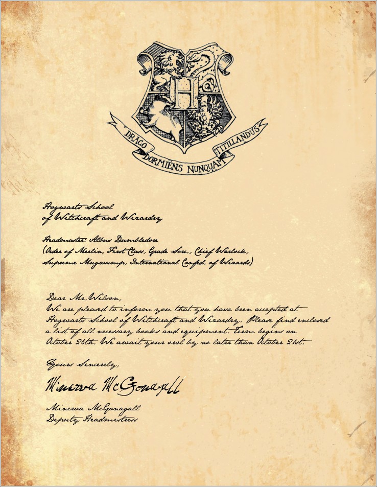 Editable Harry Potter Birthday Invitation Template