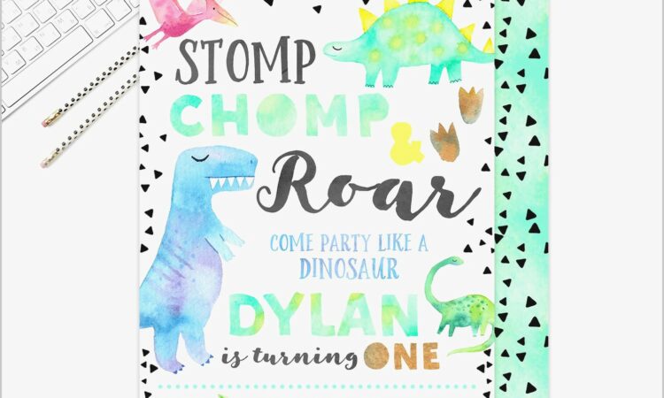 Editable Jungle Birthday Invitation Template Free