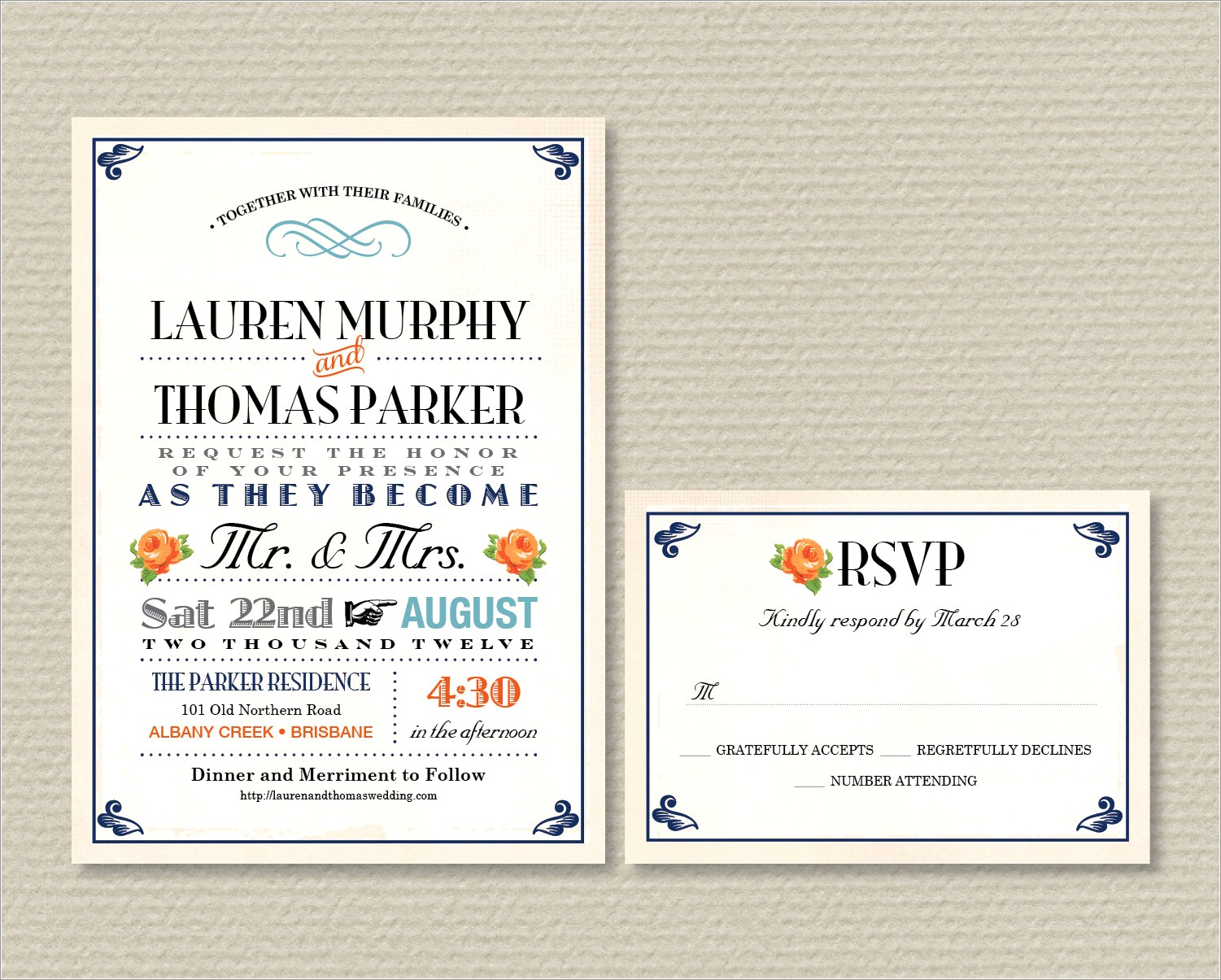 Electronic Wedding Invitations With Rsvp