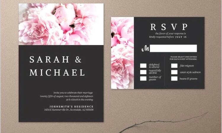 Elegant And Classy Wedding Invitations