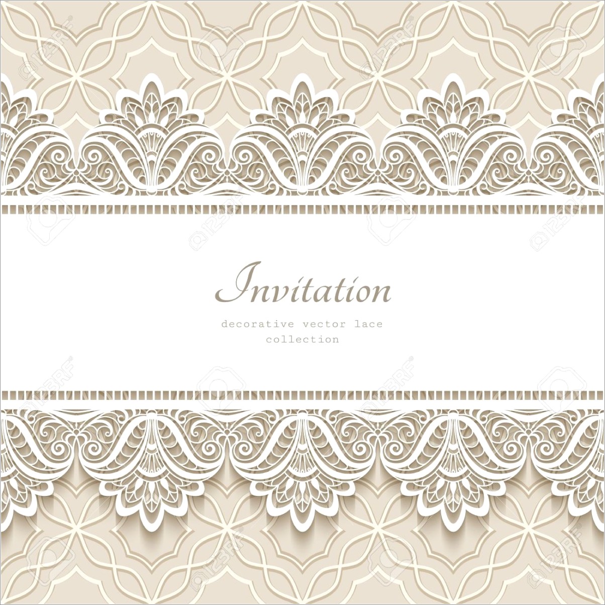 Elegant Wedding Invitations Background