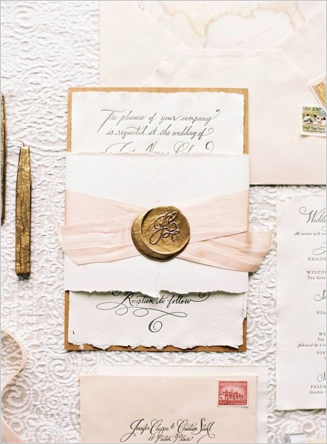 Envelope Seals For Wedding Invitations