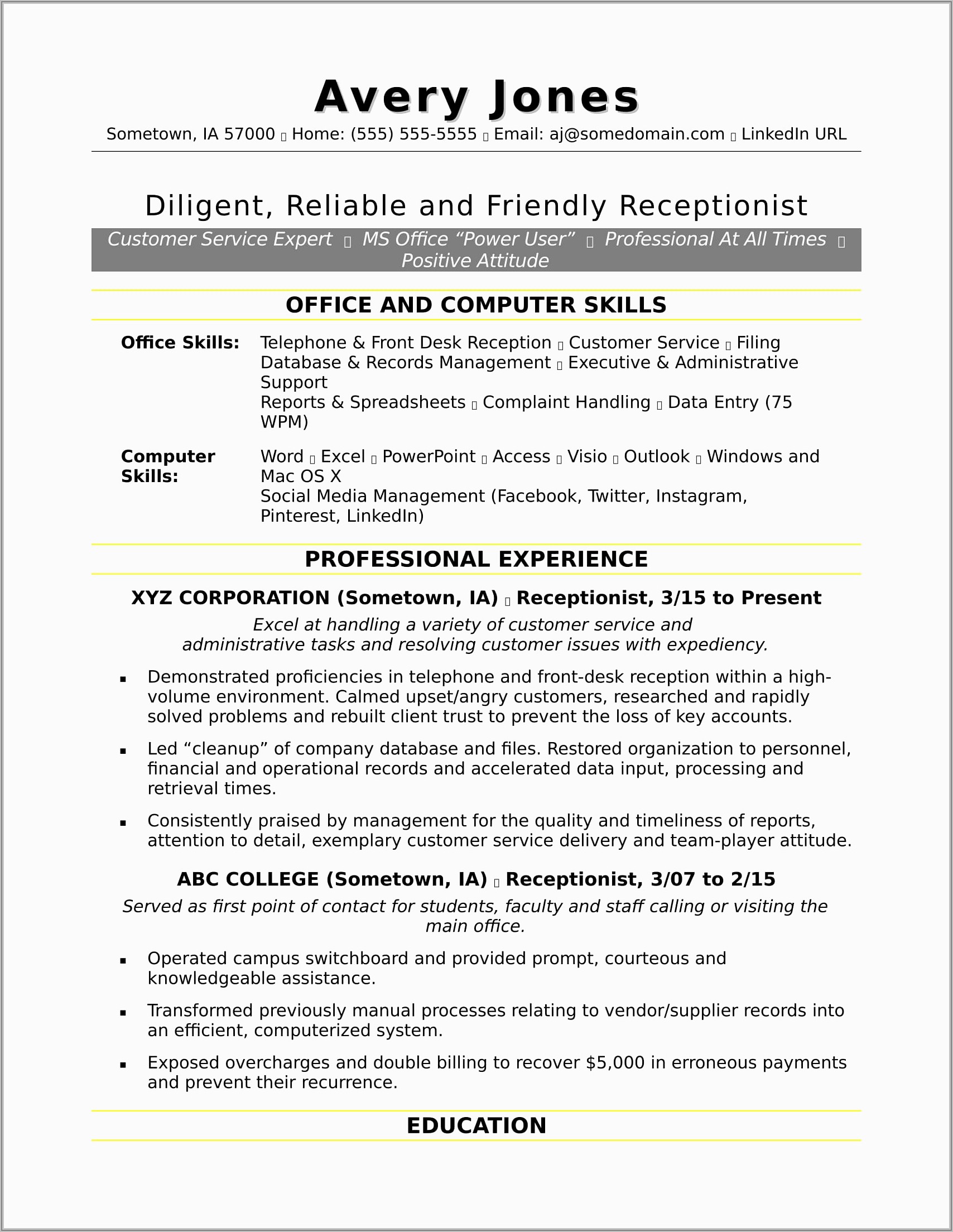 Example Of Resume For Nurses Qualifications