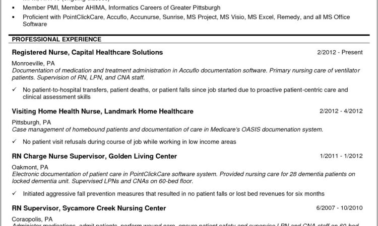 Examples Of New Lpn Resumes