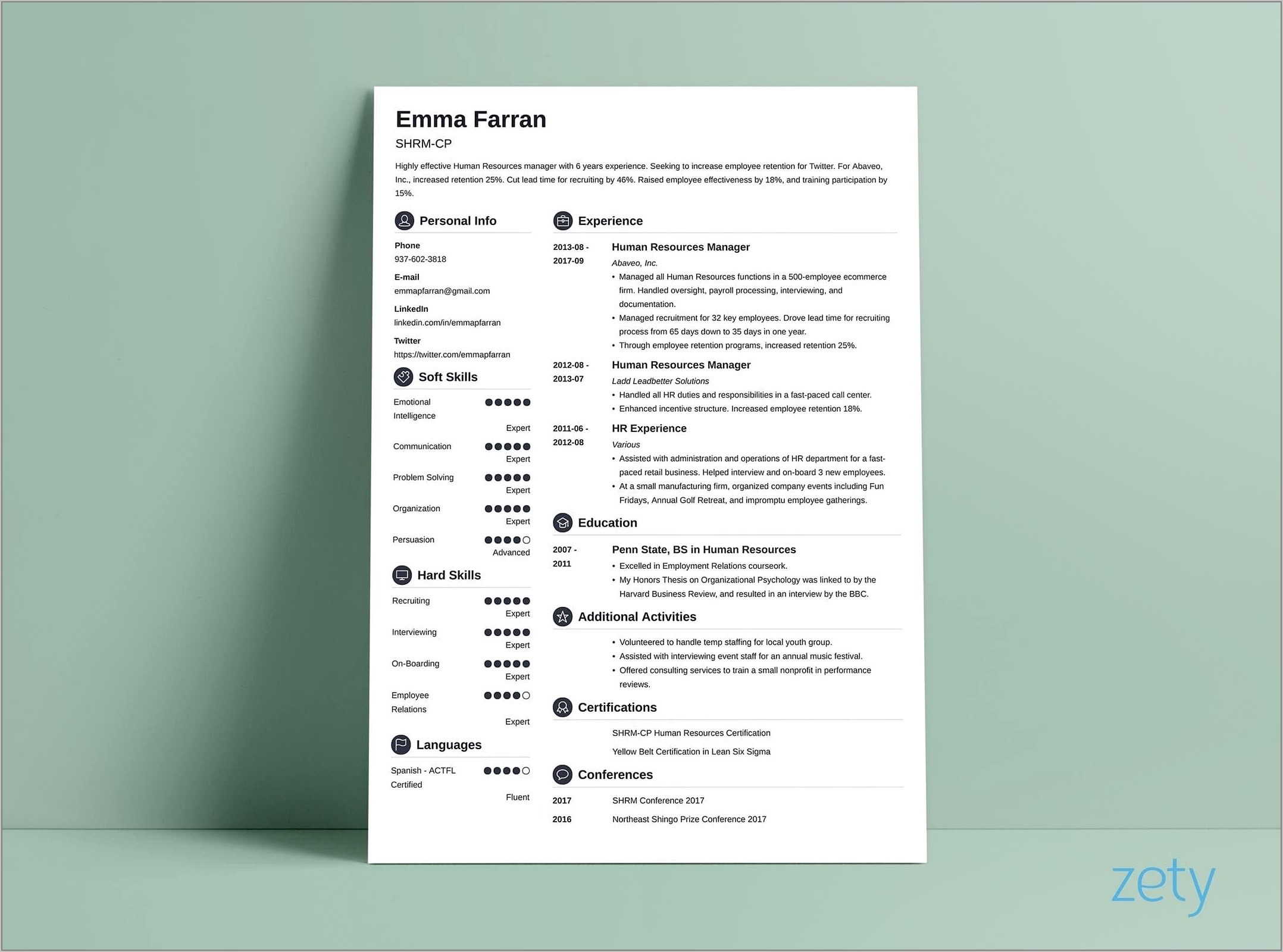 Examples Of Resume For Customer Service Manager