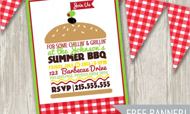 Family Picnic Invitation Wording