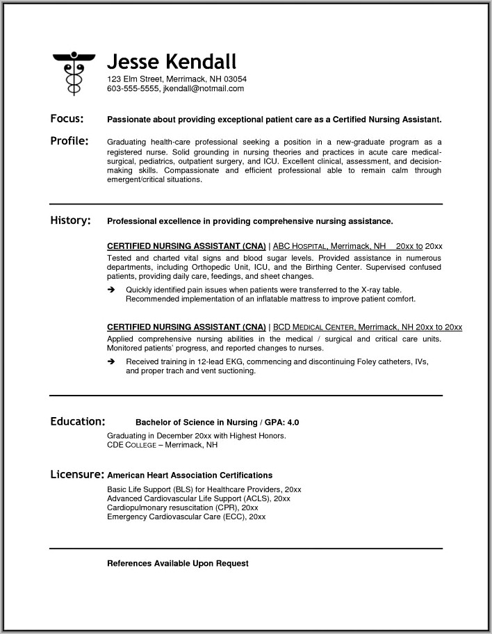 Fill In The Blanks Resume Template