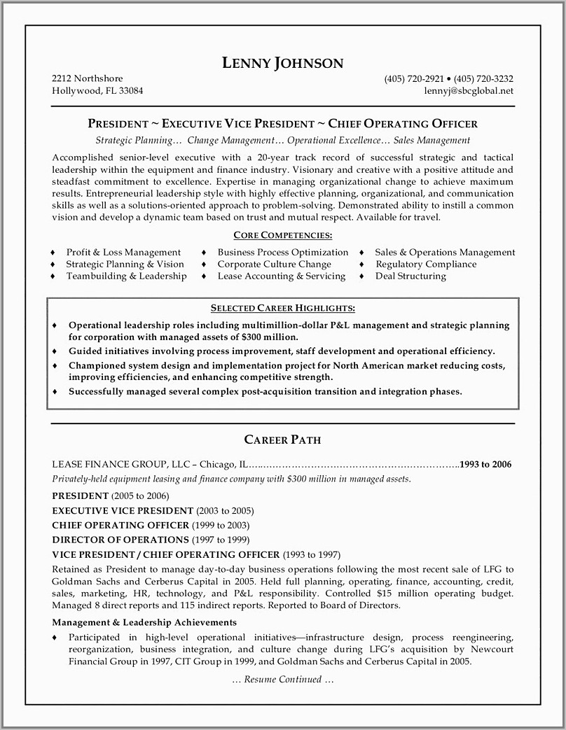 Financial Planner Resume Example