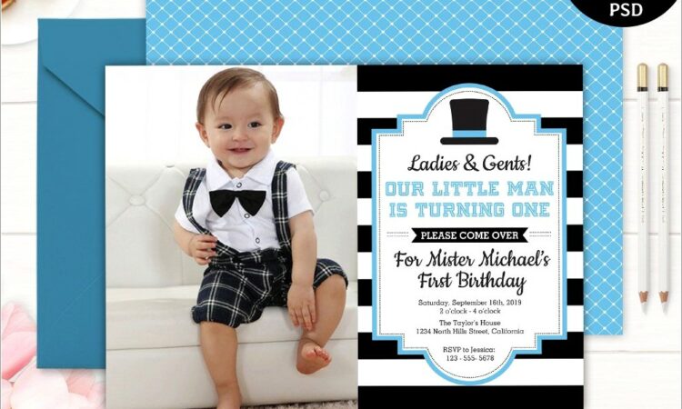 First Birthday Invitation Templates Free Download Indian