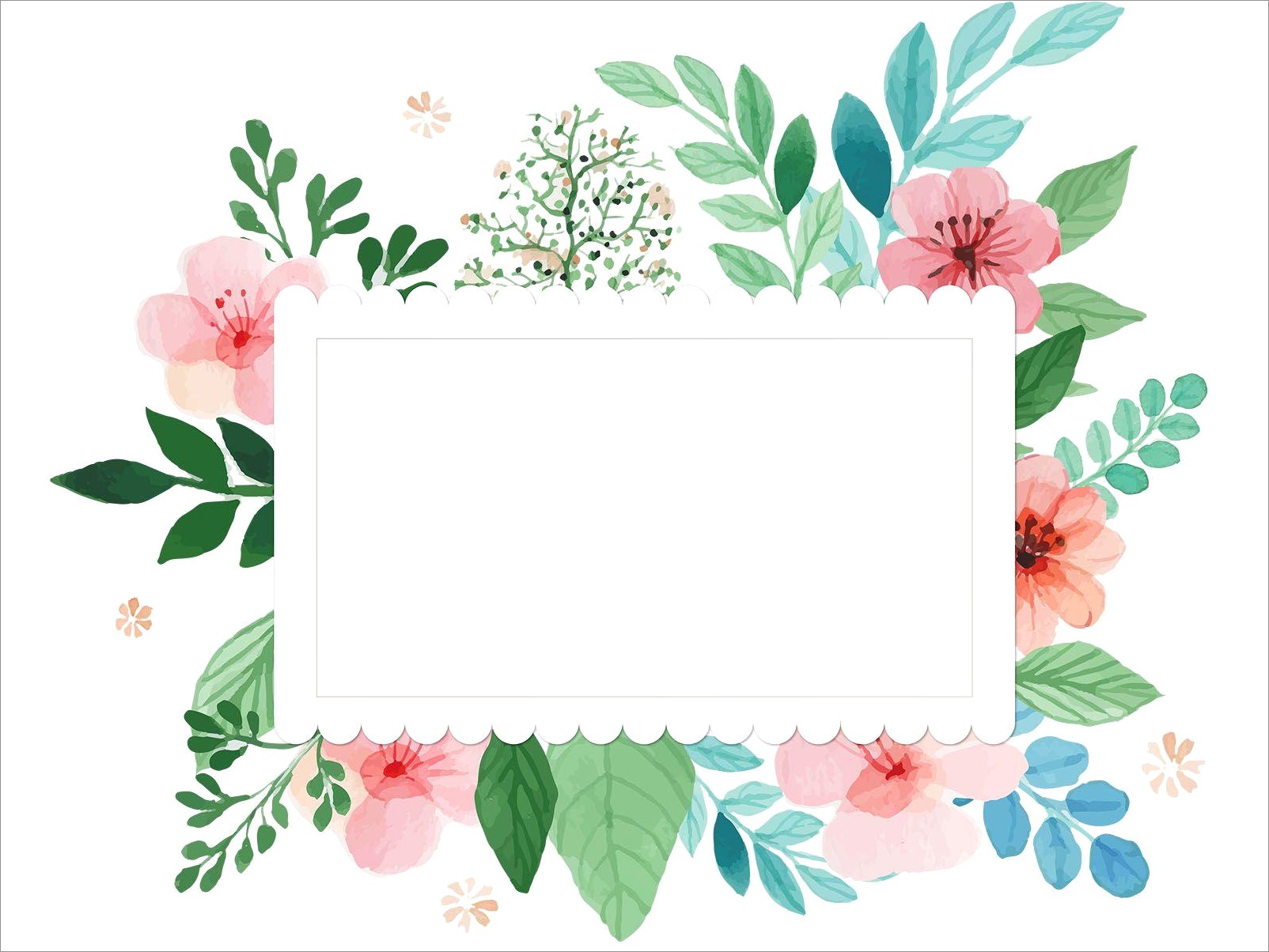 Floral Background For Invitation Hd