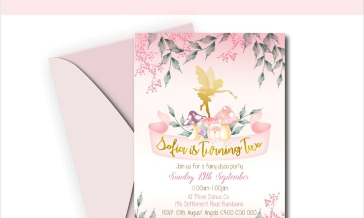 Floral Birthday Invitations Online