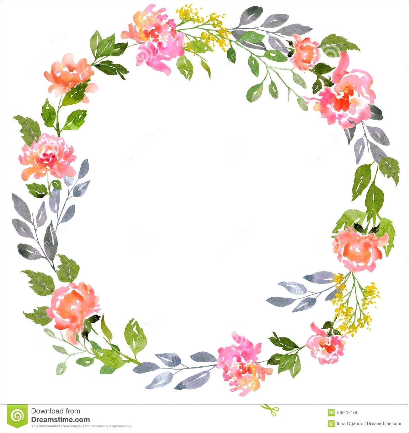 Floral Invitation Card Template