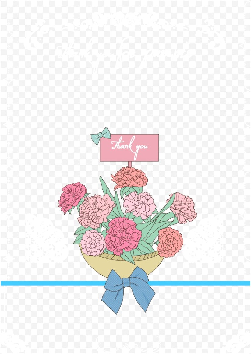 Floral Invitation Template Png
