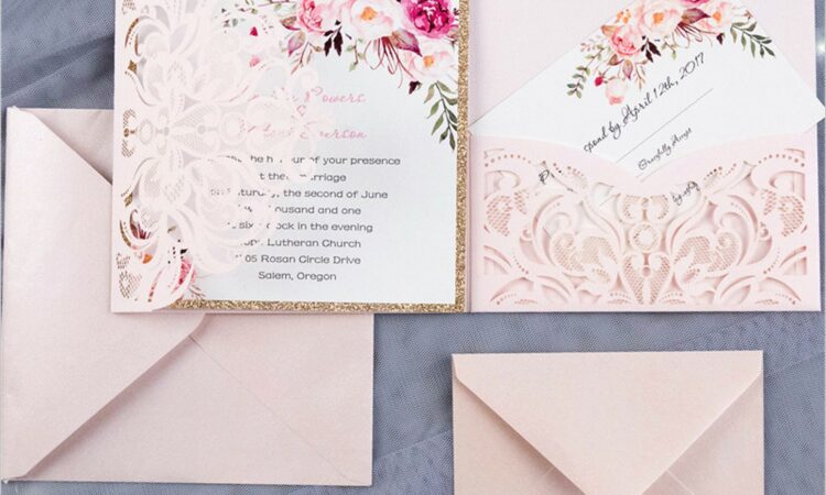 Floral Wedding Invitations Designs