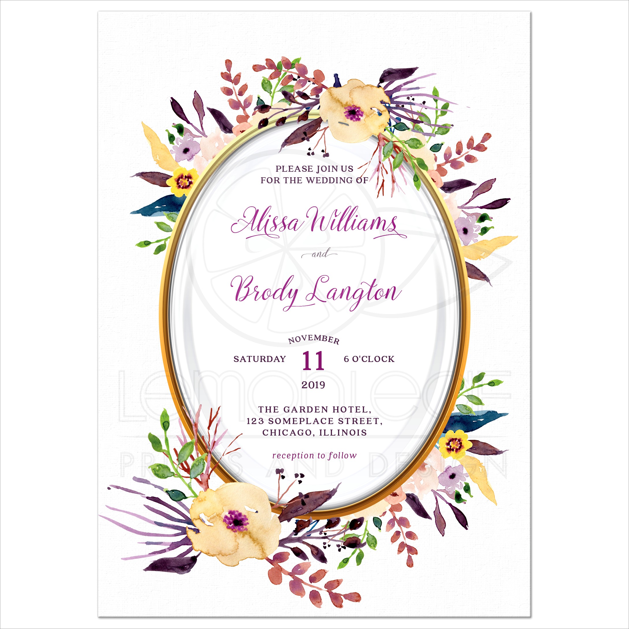 Flower Design For Wedding Invitation Png