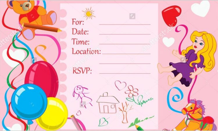 Free Birthday Invitations Online To Print