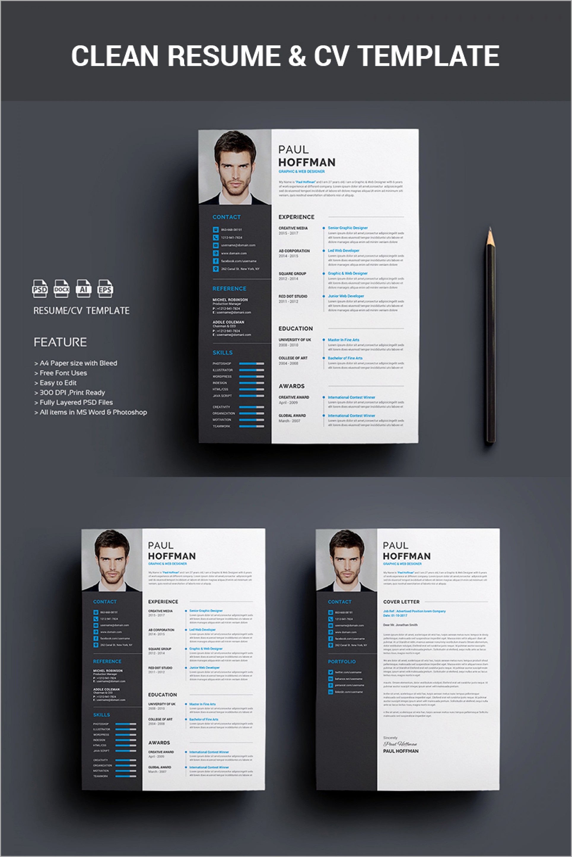 Free Creative Resume Templates Pdf