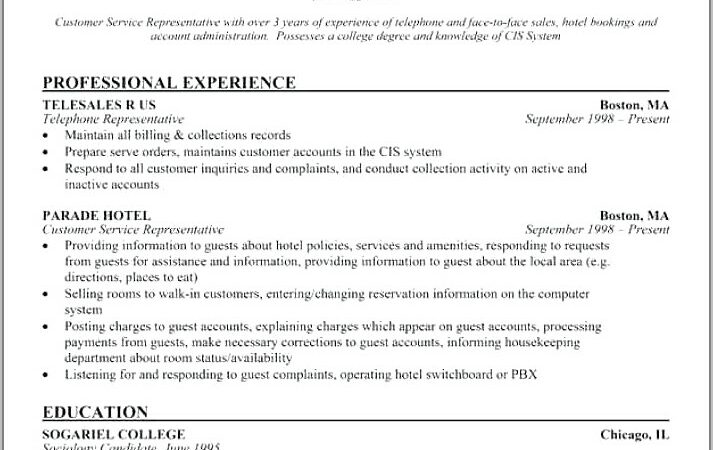 Free Customer Service Supervisor Resume Samples