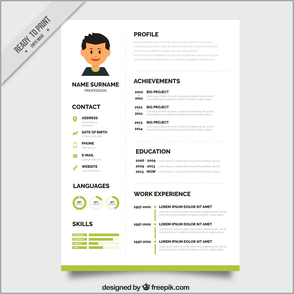 Free Download Resume Templates For Macbook