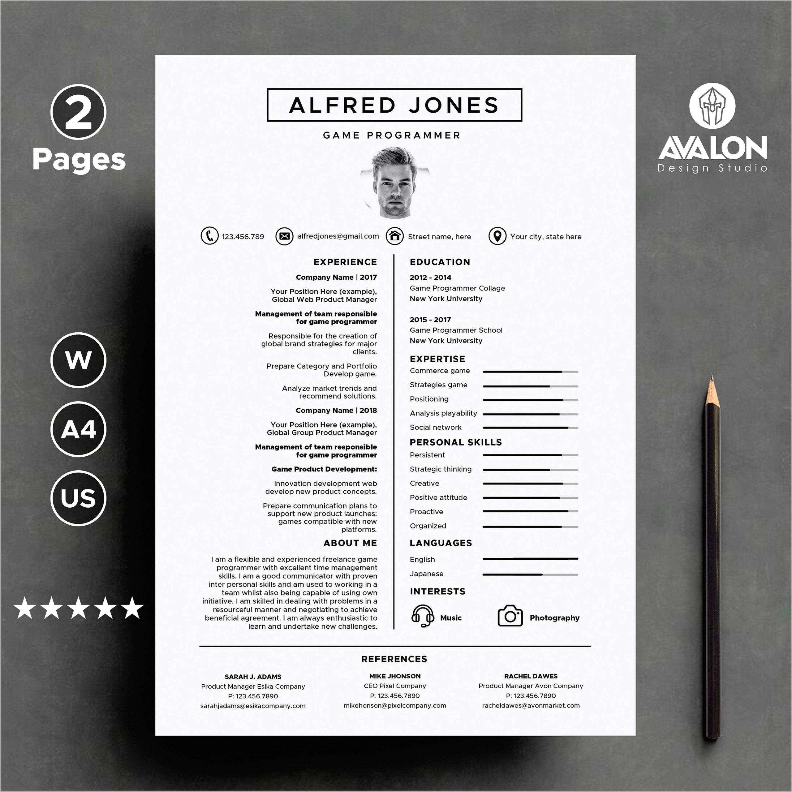 Free Download Resume Templates Ms Word