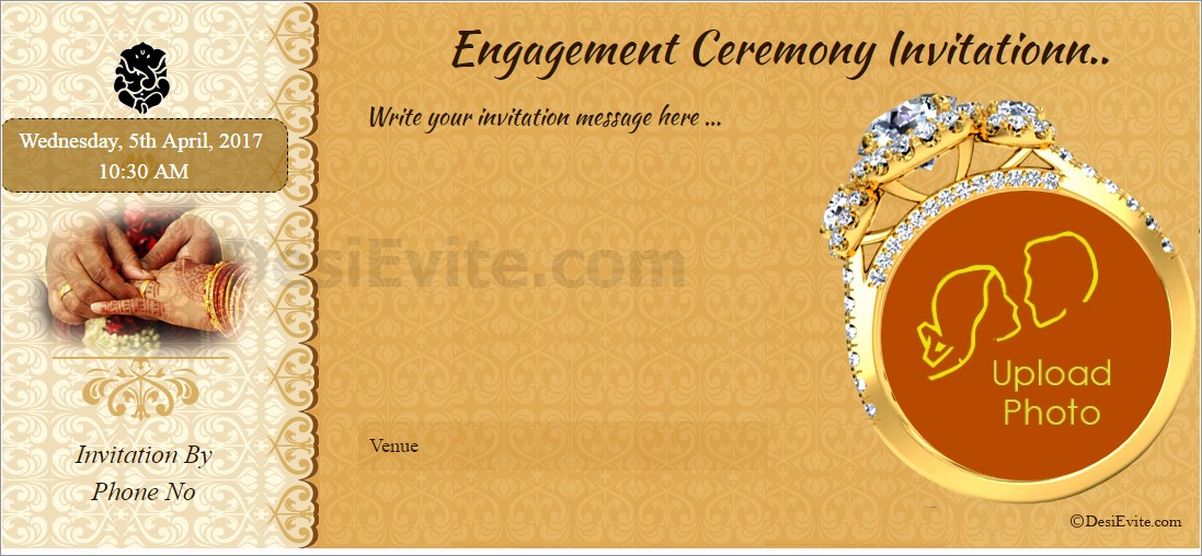 Free Engagement Invitations Online