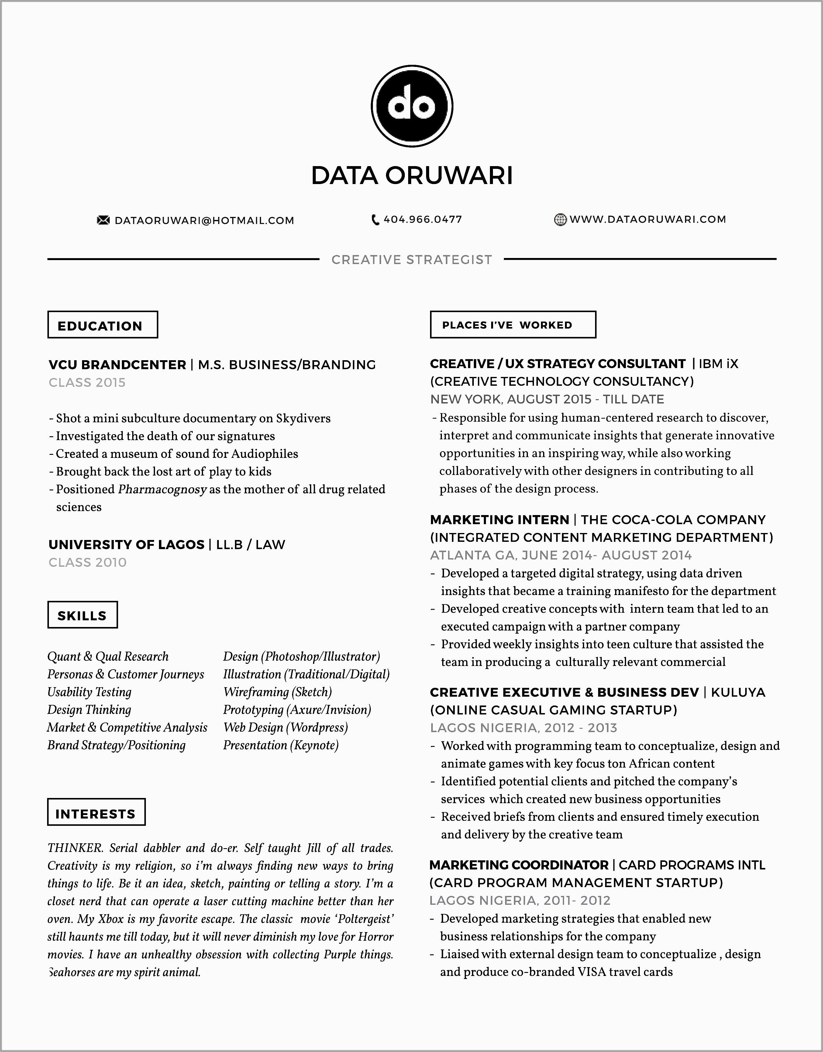 Free Executive Resume Samples 2018