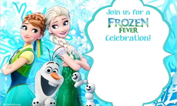 Free Frozen Birthday Invitation Templates