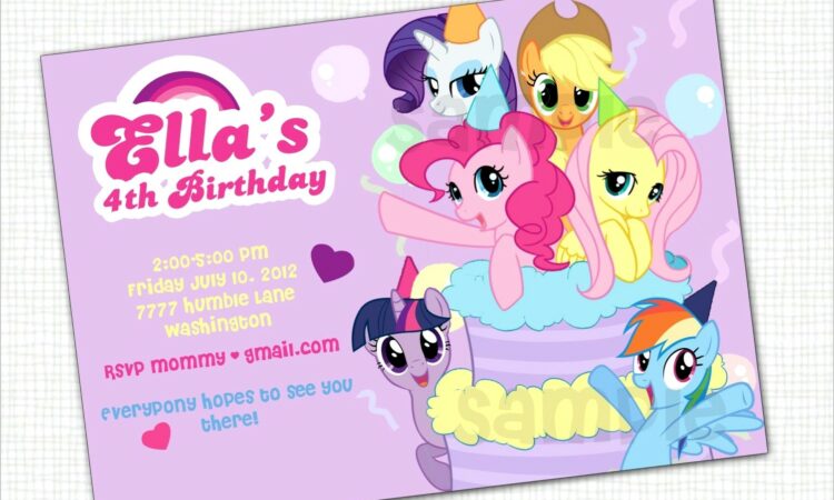 Free Horse Invitation Template