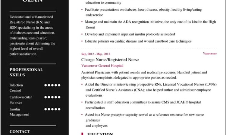 Free Nursing Resume Builder