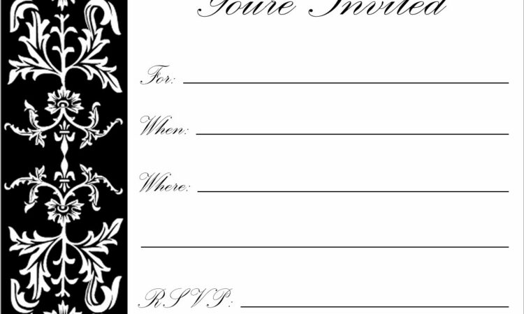 Free Online Birthday Invitation Templates