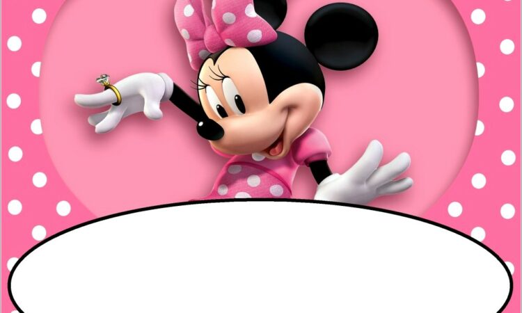 Free Online Minnie Mouse Invitations