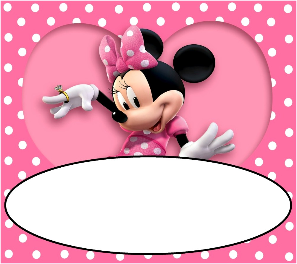 Free Online Minnie Mouse Invitations