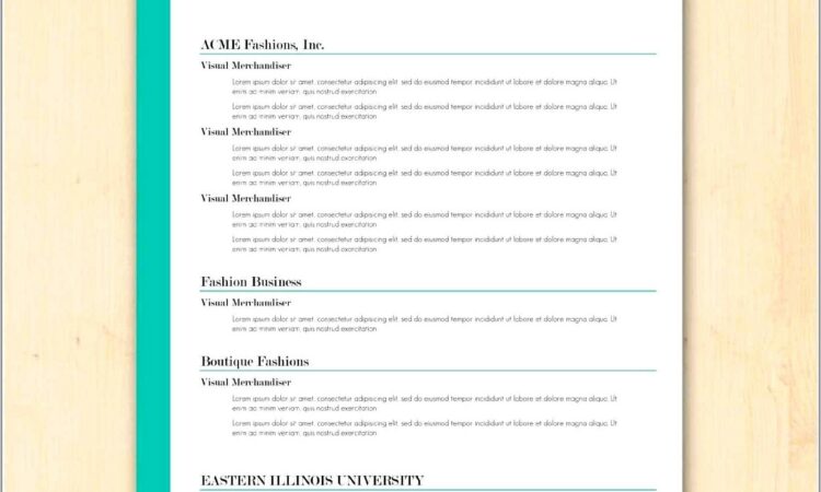 Free Open Source Resume Templates