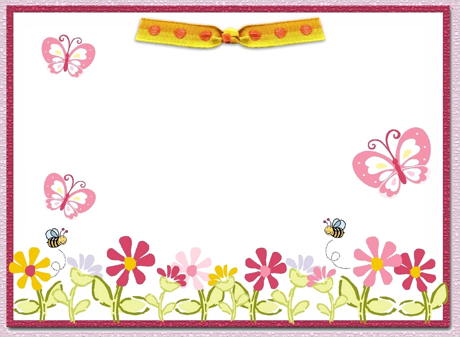 Free Printable Butterfly Invitation Template