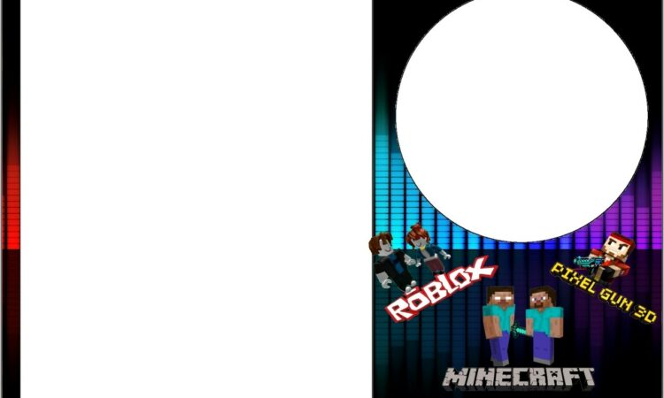 Free Printable Roblox Invitations