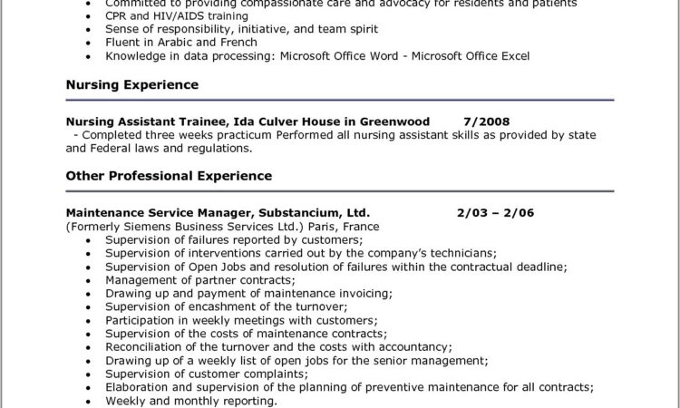 Free Registered Nurse Resume Templates