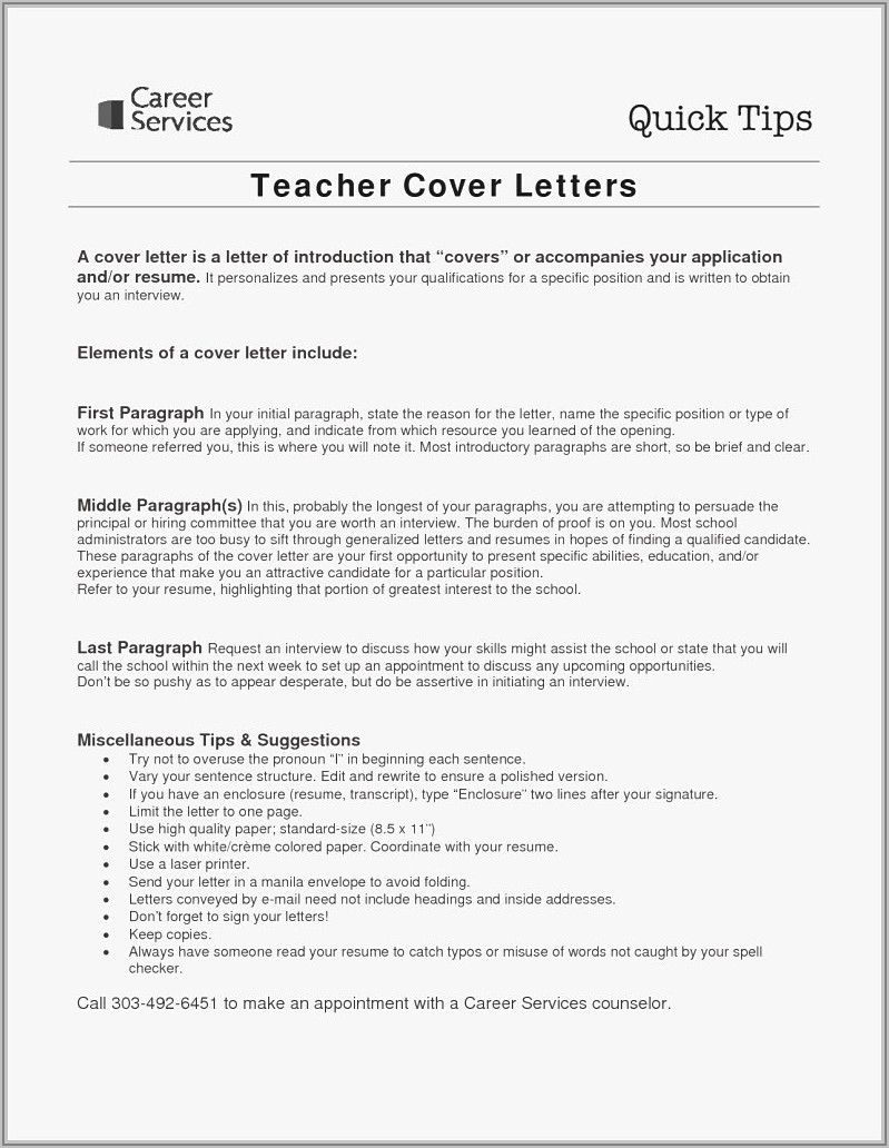 Free Resume For Teachers Templates