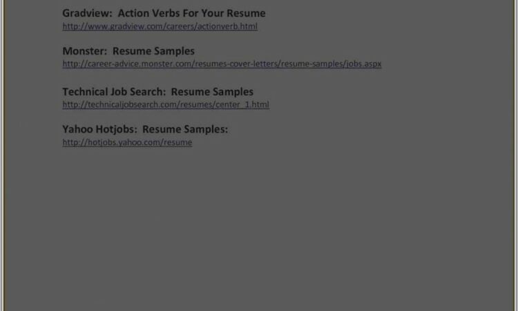 Free Resume Searches For Employers Uk