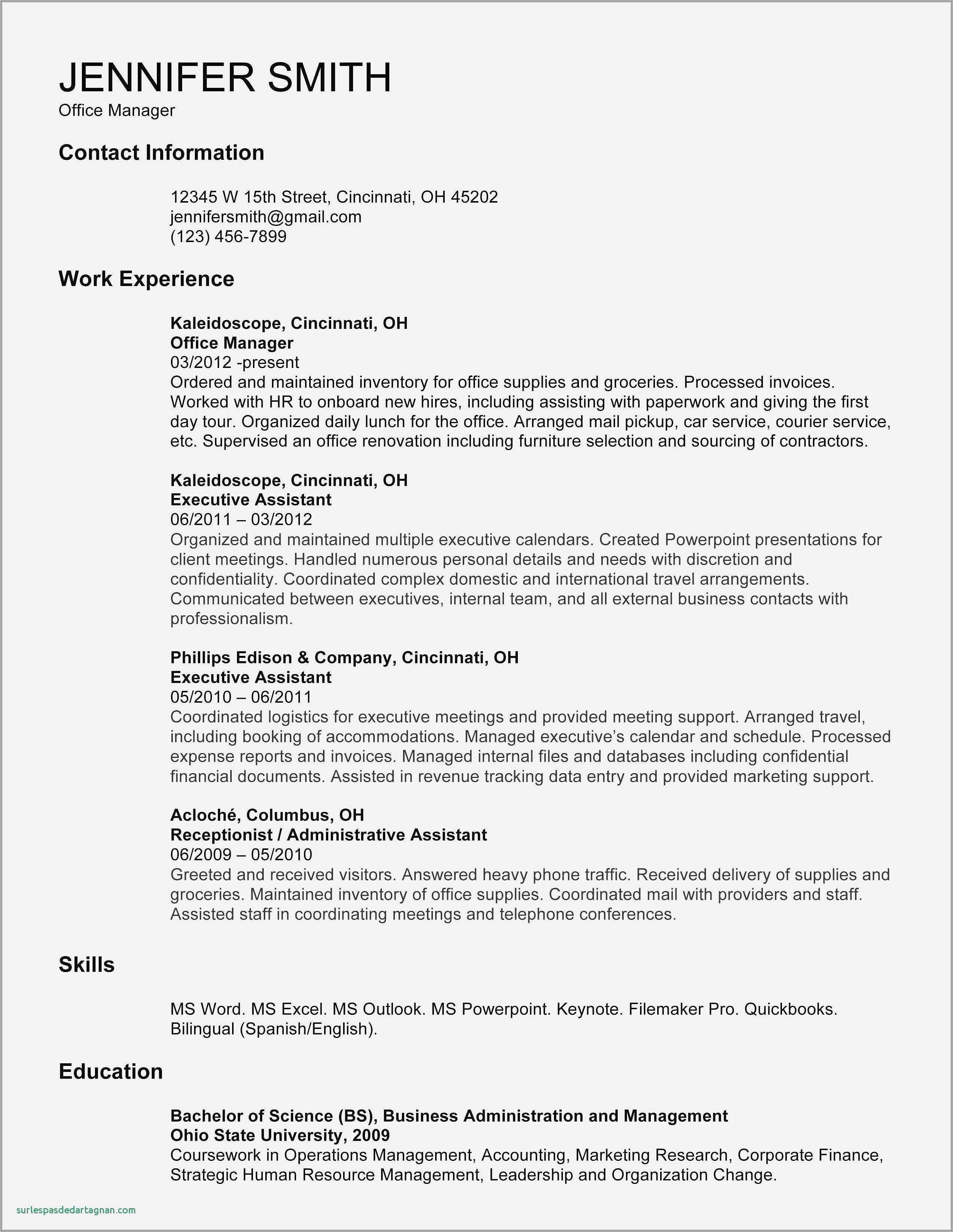 Free Resume Template Australia 2019