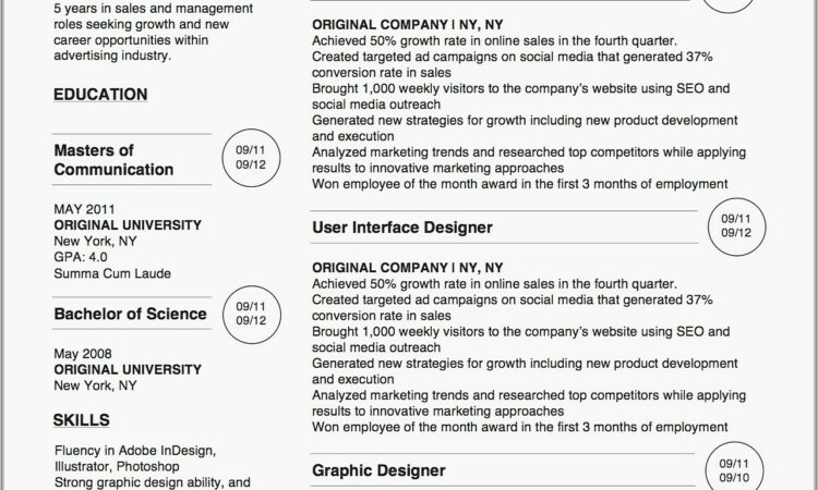 Free Resume Template For Sales Executive