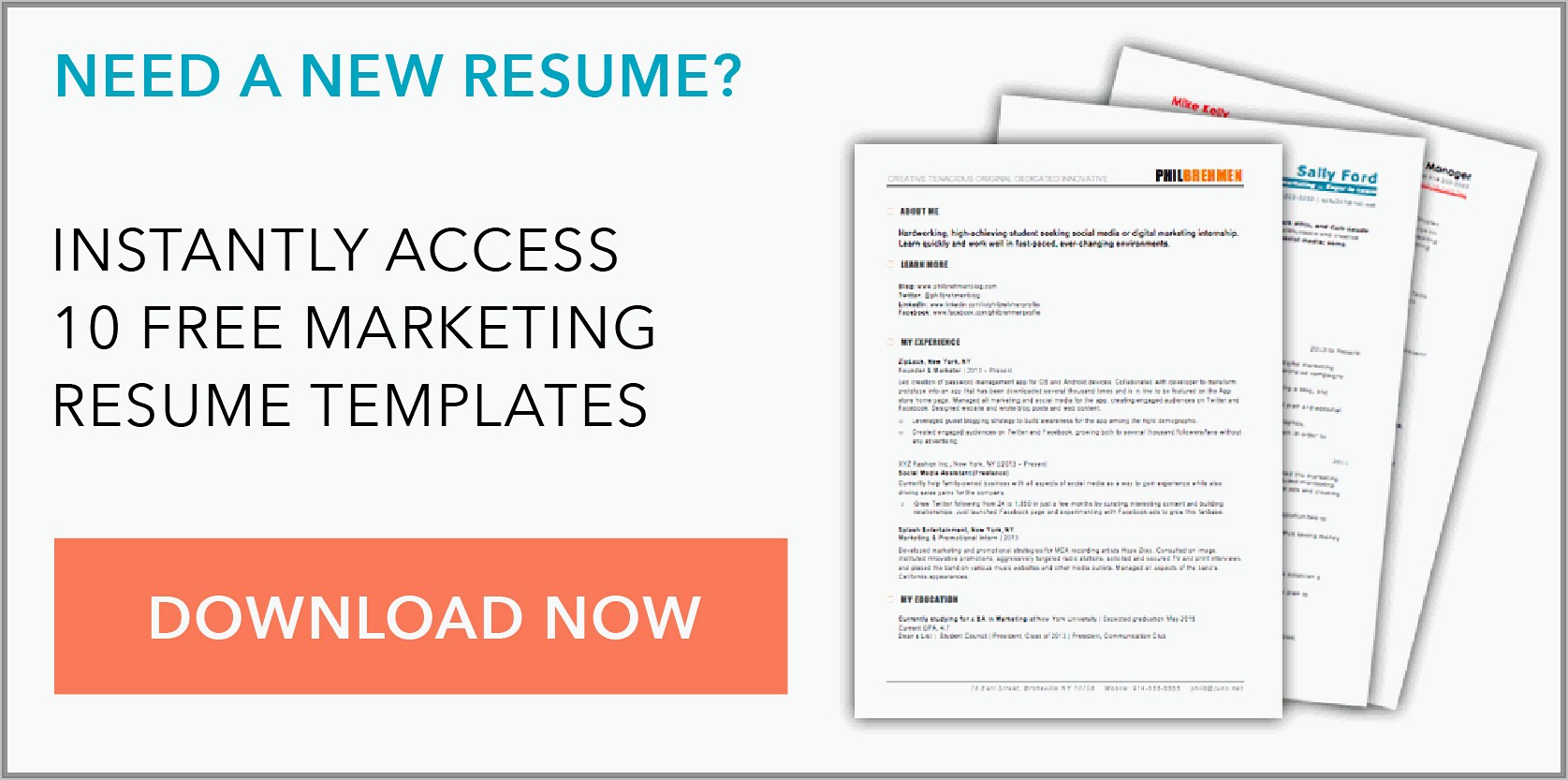 Free Resume Templates Word Download 2018