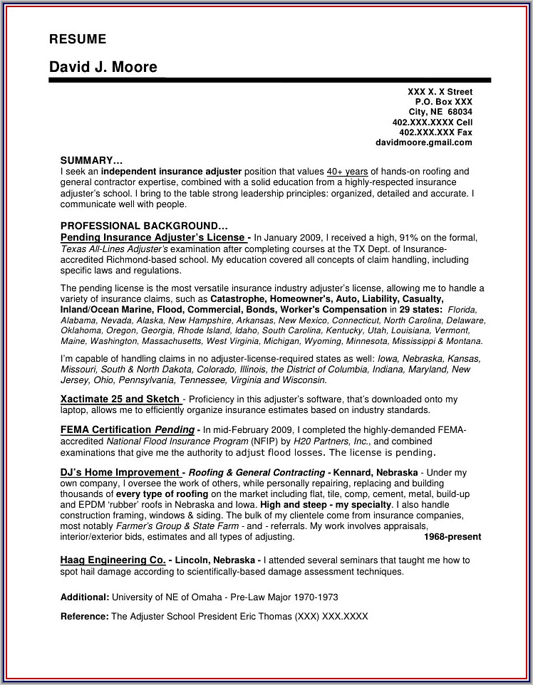 Free Resume Writing Services For Military