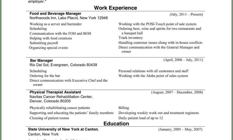 Free Sample Licensed Practical Nurse Resume