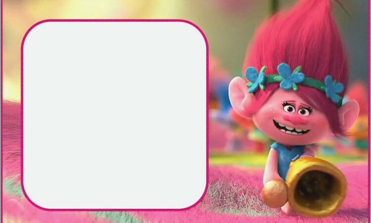 Free Trolls Digital Invitation